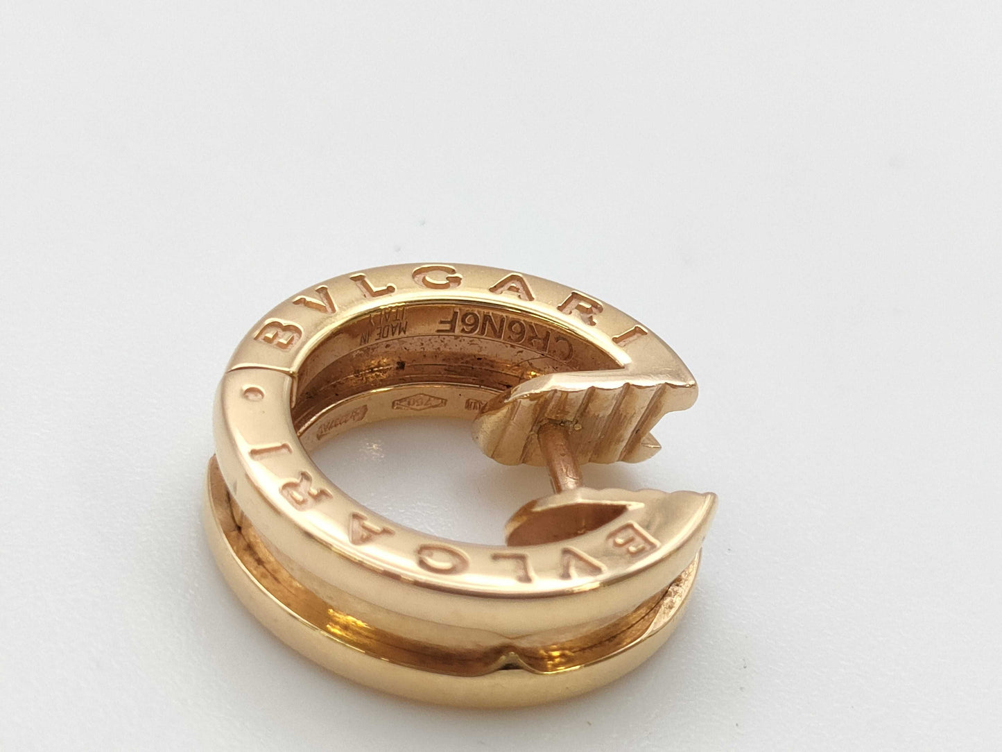 BVLGARI B.zero1 PG Au750 8.4g Earrings