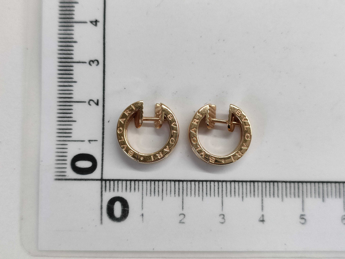 BVLGARI B.zero1 PG Au750 8.4g Earrings