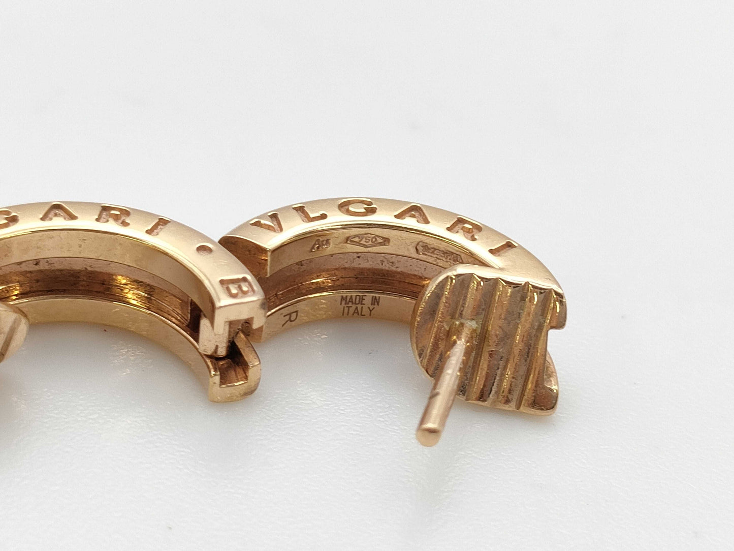 BVLGARI B.zero1 PG Au750 8.4g Earrings