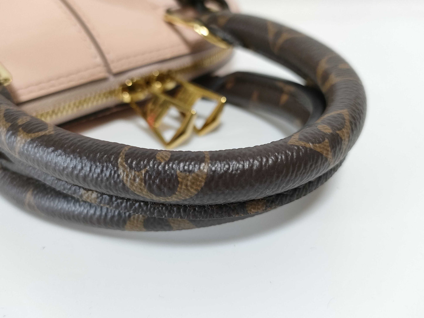 LOUIS VUITTON RFID Verified Vernis Louis Vuitton Monogram Vernis Alma BB 2-Way Handbag M51925 Handbag