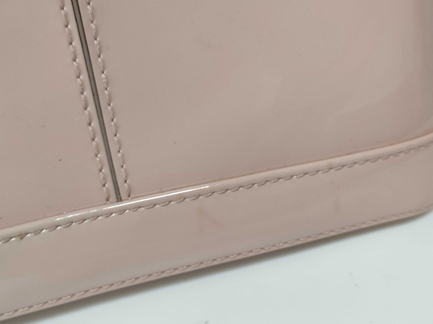 LOUIS VUITTON RFID Verified Vernis Louis Vuitton Monogram Vernis Alma BB 2-Way Handbag M51925 Handbag