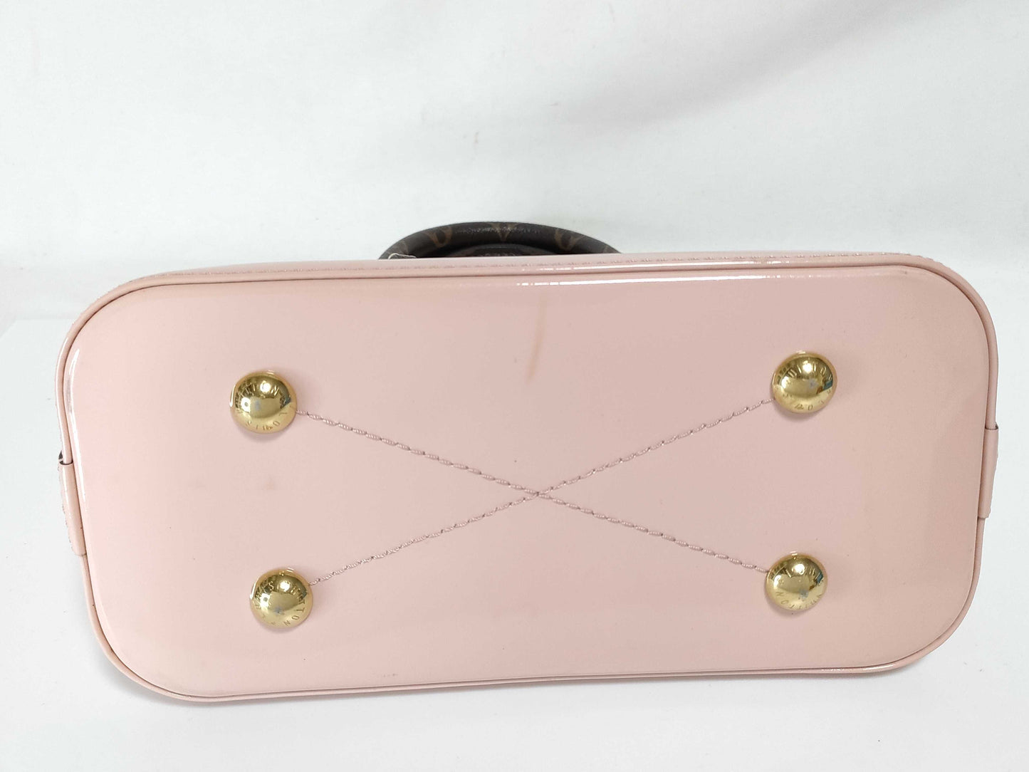 LOUIS VUITTON RFID Verified Vernis Louis Vuitton Monogram Vernis Alma BB 2-Way Handbag M51925 Handbag