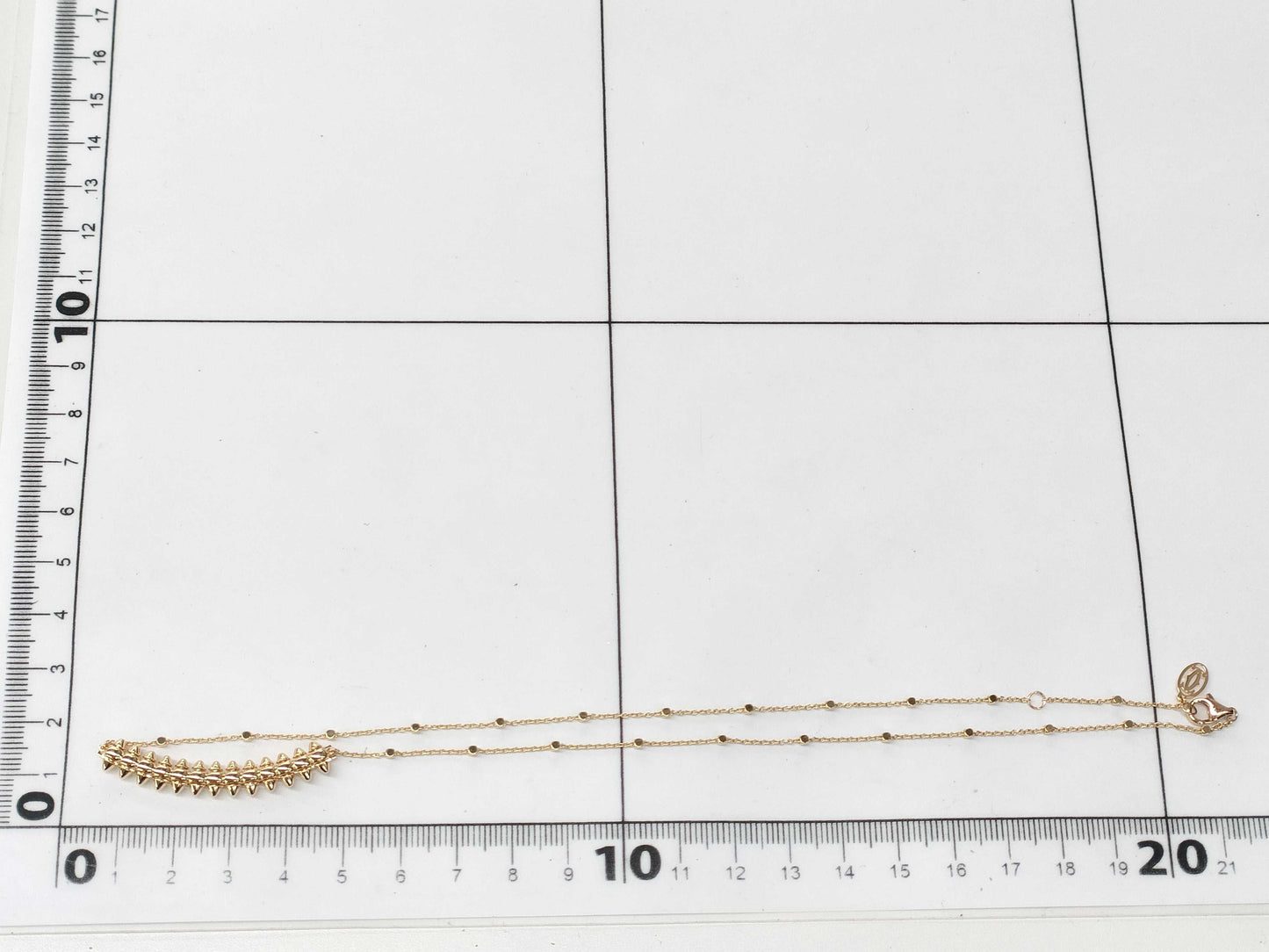 Cartier Crash Small Yellow Gold Au750 7.8g Necklace