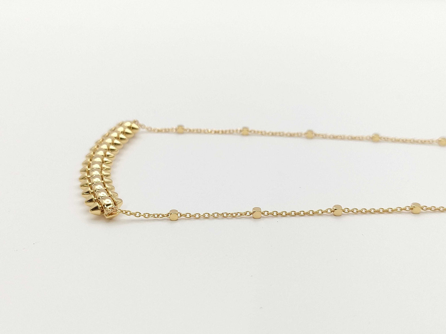 Cartier Crash Small Yellow Gold Au750 7.8g Necklace