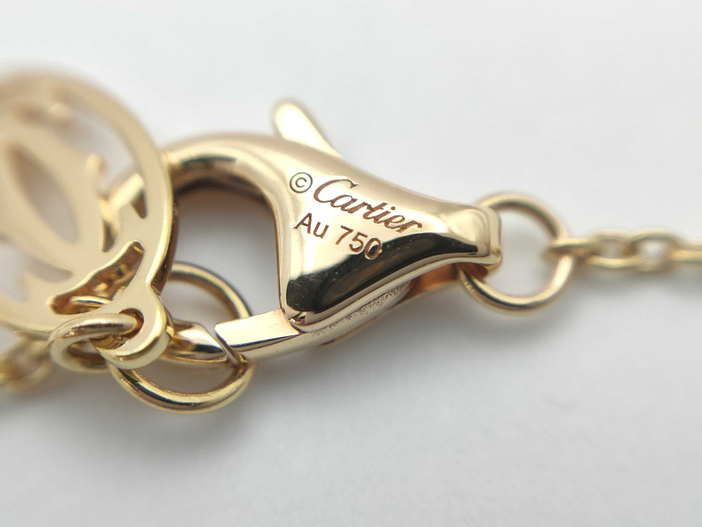 Cartier Crash Small Yellow Gold Au750 7.8g Necklace