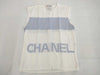 CHANEL 00S Logo Zip-Up Top P15733 White Size 38 Tops