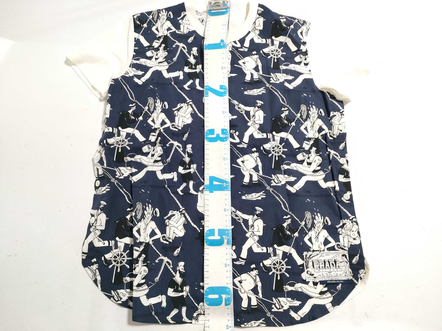 PRADA Prada Comic Print T-Shirt, Cut and Sewn, Size M