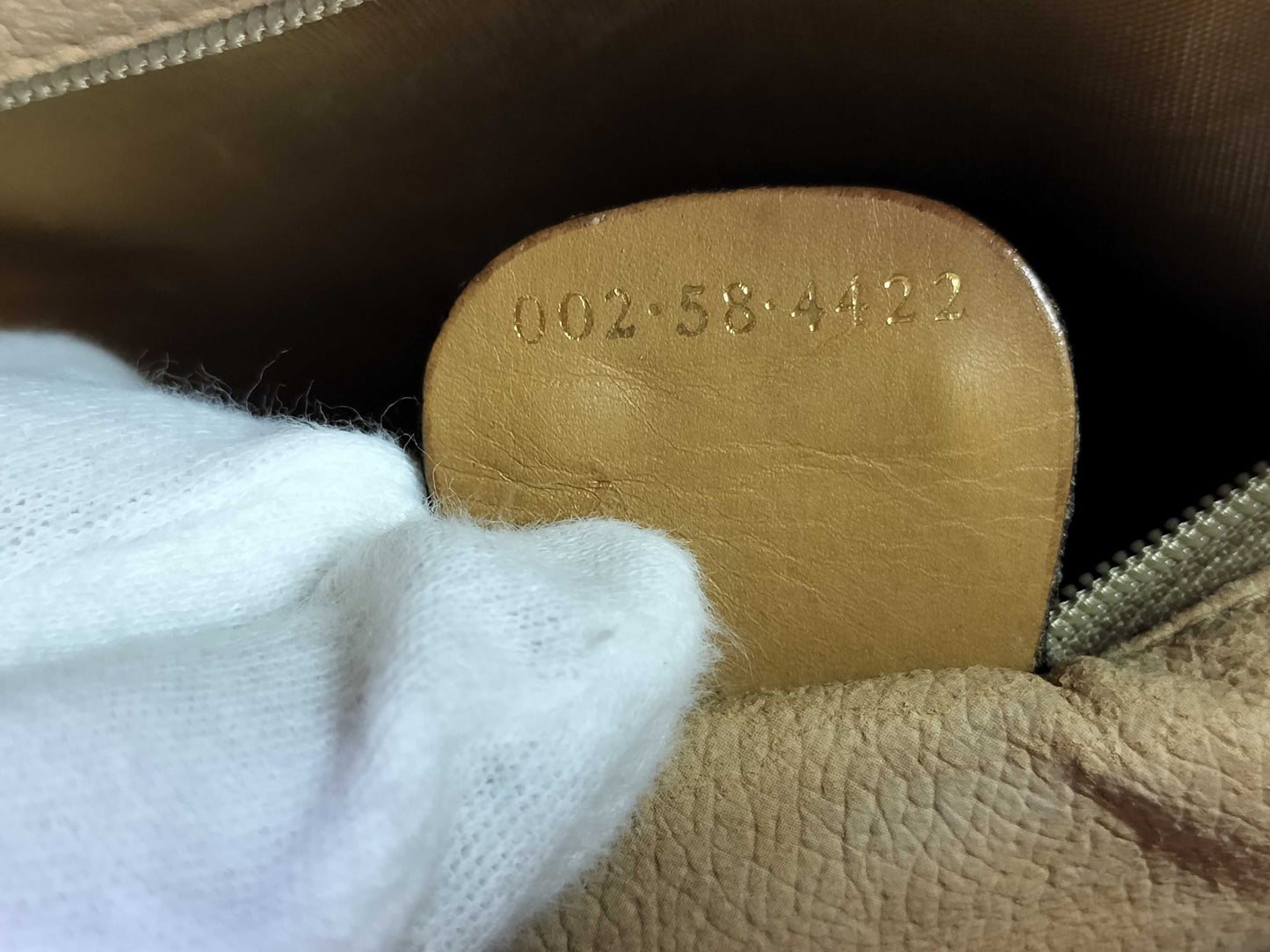 GUCCI GG Gucci 002.58.4422 Mini Boston Bag Old Gucci GG Sherry Line PVC/Leather Handbag