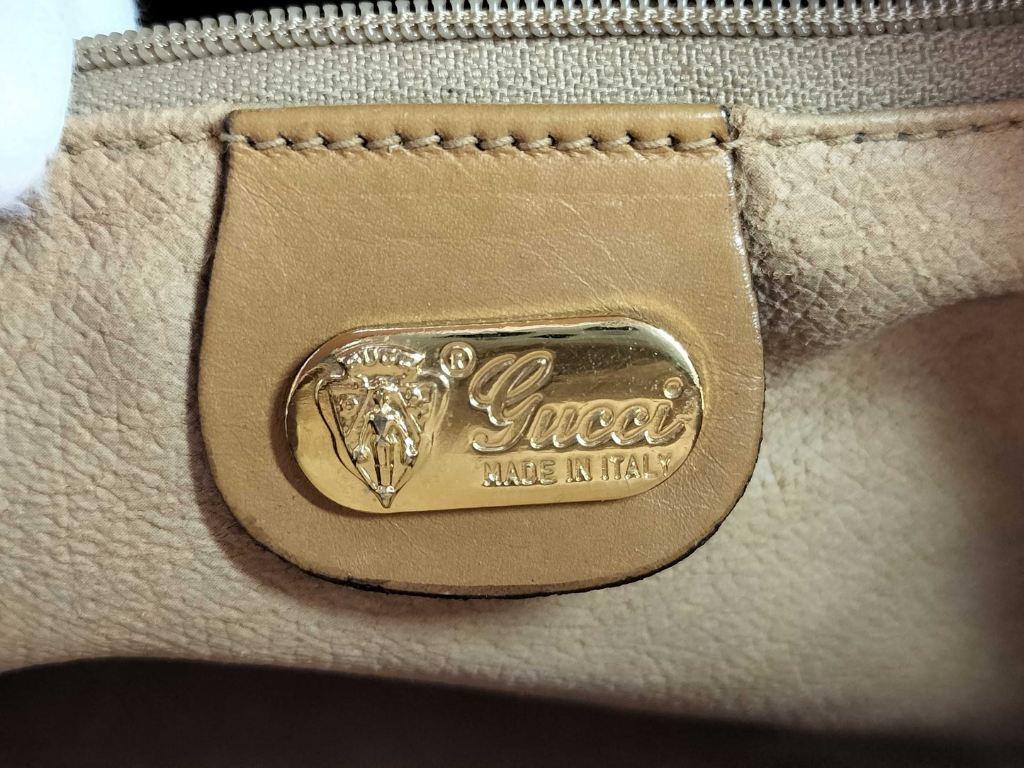 GUCCI GG Gucci 002.58.4422 Mini Boston Bag Old Gucci GG Sherry Line PVC/Leather Handbag