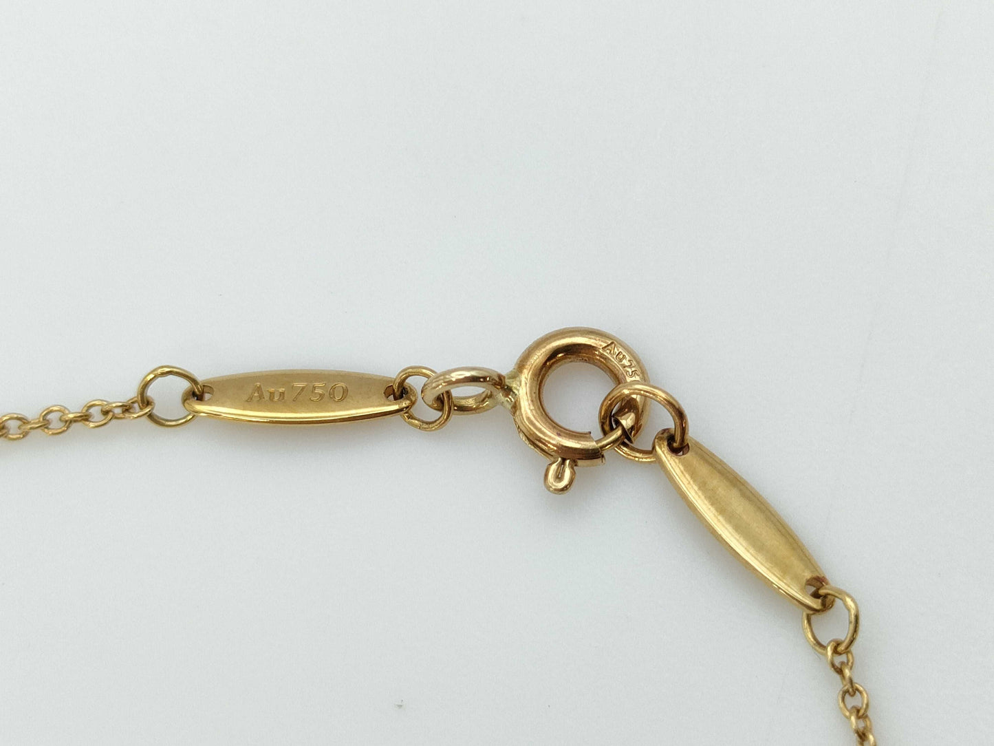 Tiffany & Co. By the Yard 1PD Au750 1.9g Necklace