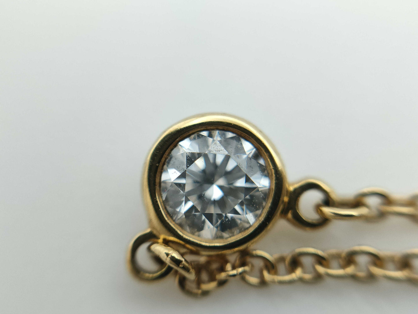 Tiffany & Co. By the Yard 1PD Au750 1.9g Necklace