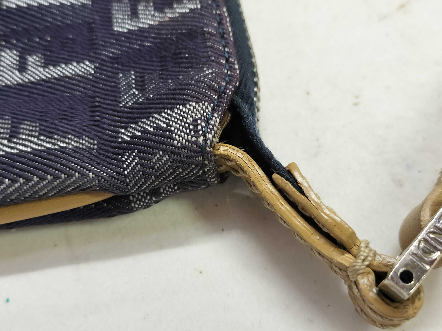 FENDI Zucca pattern FENDI denim shoulder bag Zucca shoulder bag