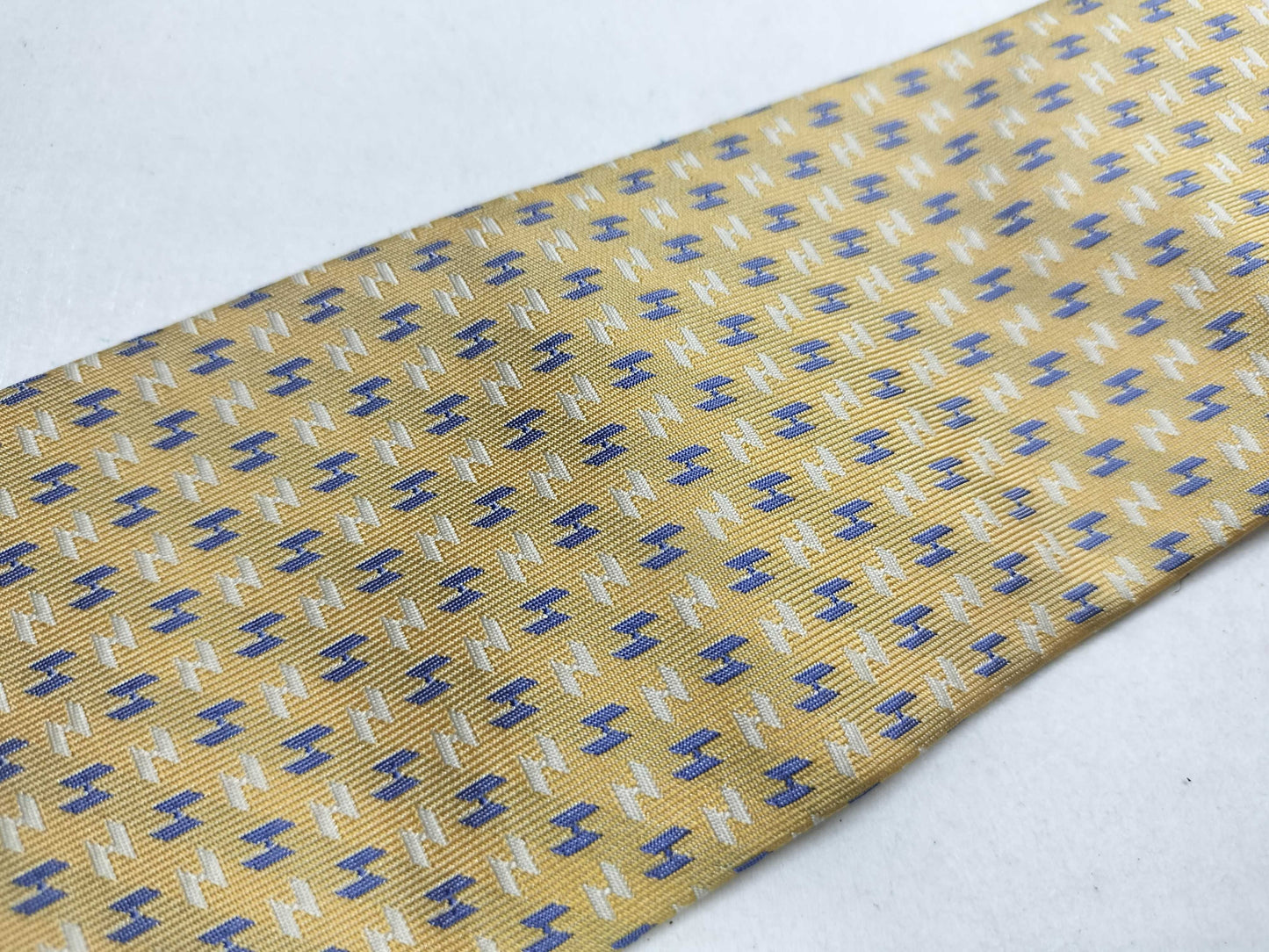 HERMES HERMES Tie H Pattern Tie