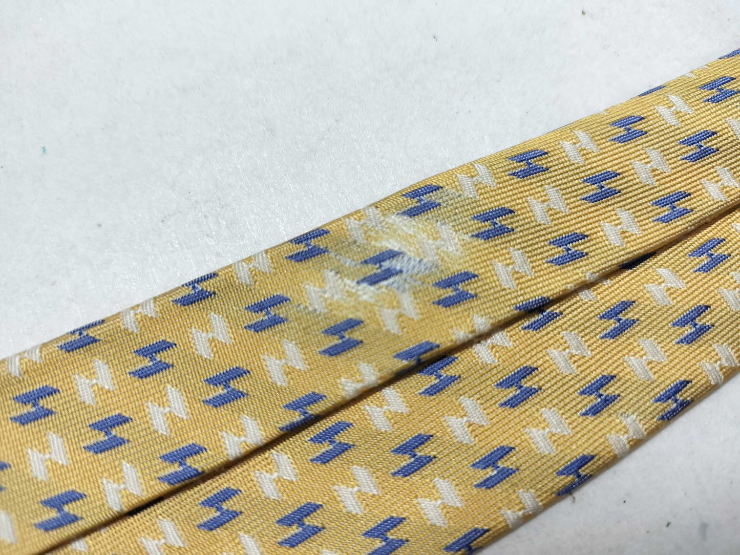 HERMES HERMES Tie H Pattern Tie