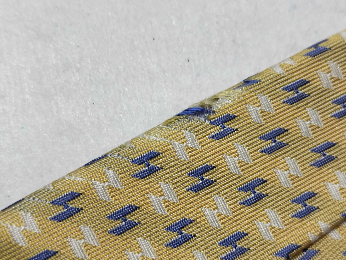 HERMES HERMES Tie H Pattern Tie