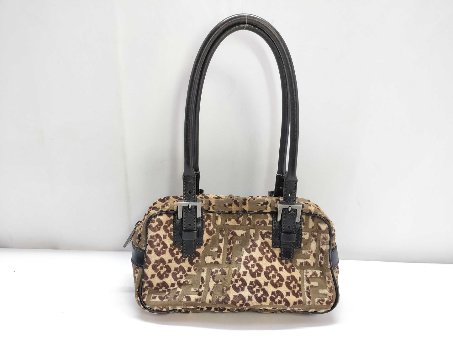FENDI FENDI Harako Handbag Mini Boston Handbag