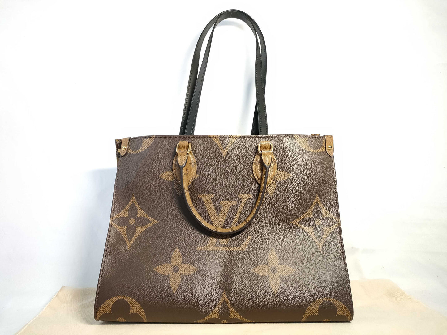 LOUIS VUITTON Monogram Giant On the Go MM M45321 Tote Bag