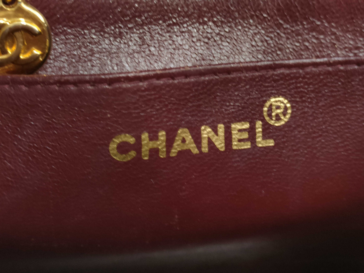 CHANEL Vintage Matelasse Shoulder Bag