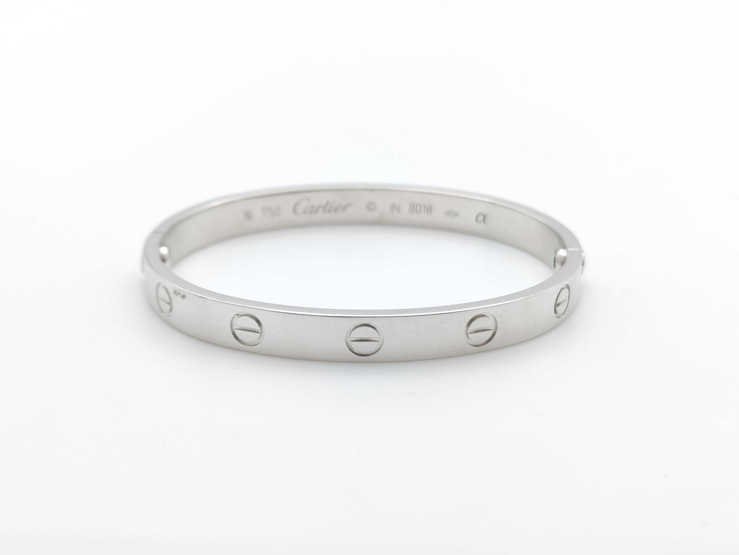 Cartier Love Bracelet #16 WG 750 30.5g Bracelet/Bangle