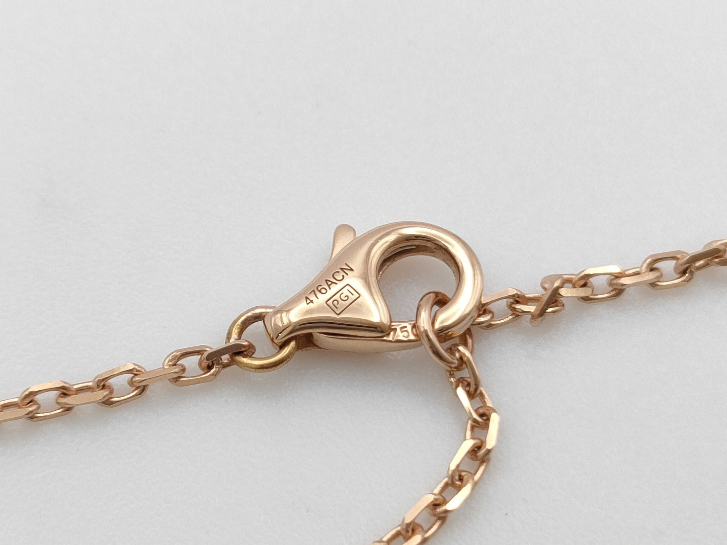 Cartier Love Circle Diamond Necklace in PG and Au750, 5.6g