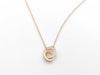 Cartier Love Circle Diamond Necklace in PG and Au750, 5.6g