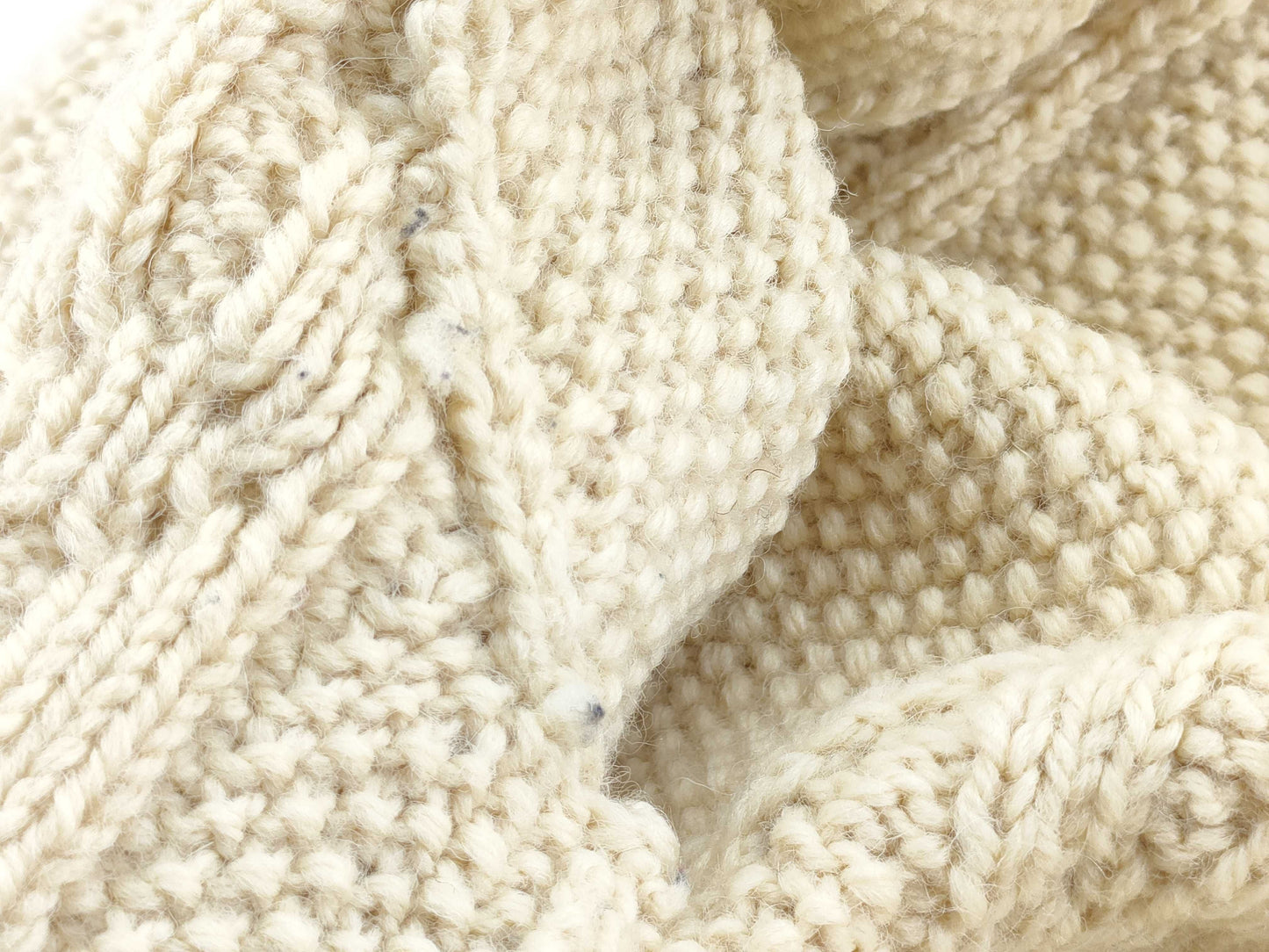 Inverallan A3 Cable Knit Sweater with Brown Tag, Cardigan