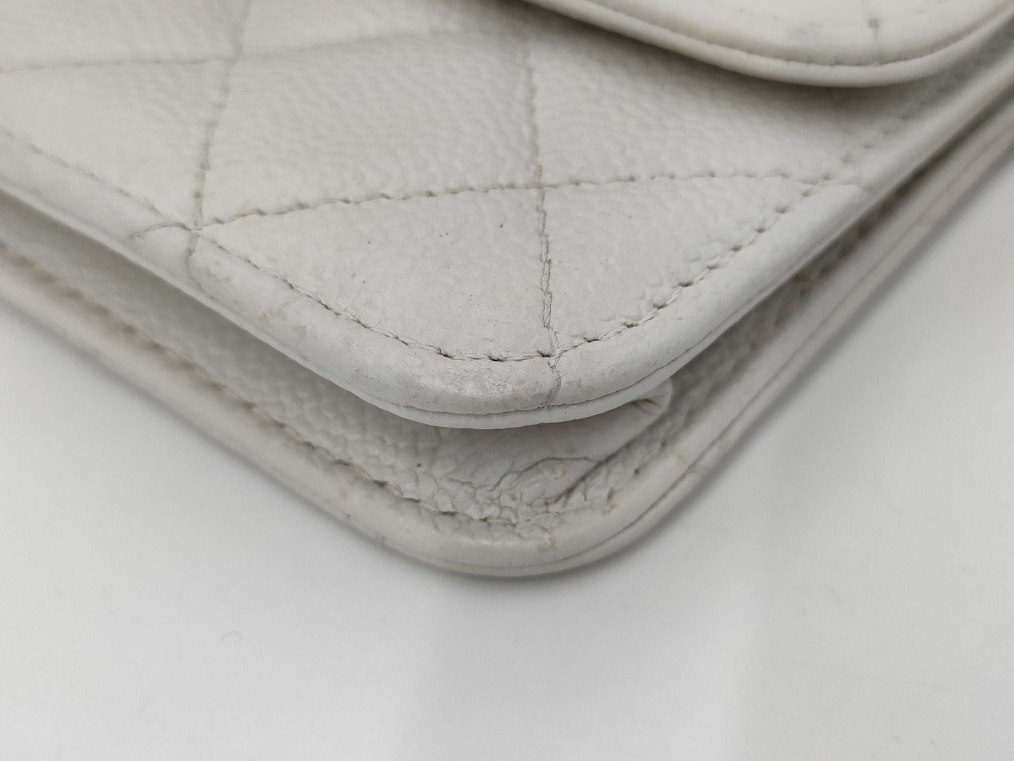 CHANEL Chain Shoulder Bag Mini White 31 Series Shoulder Bag