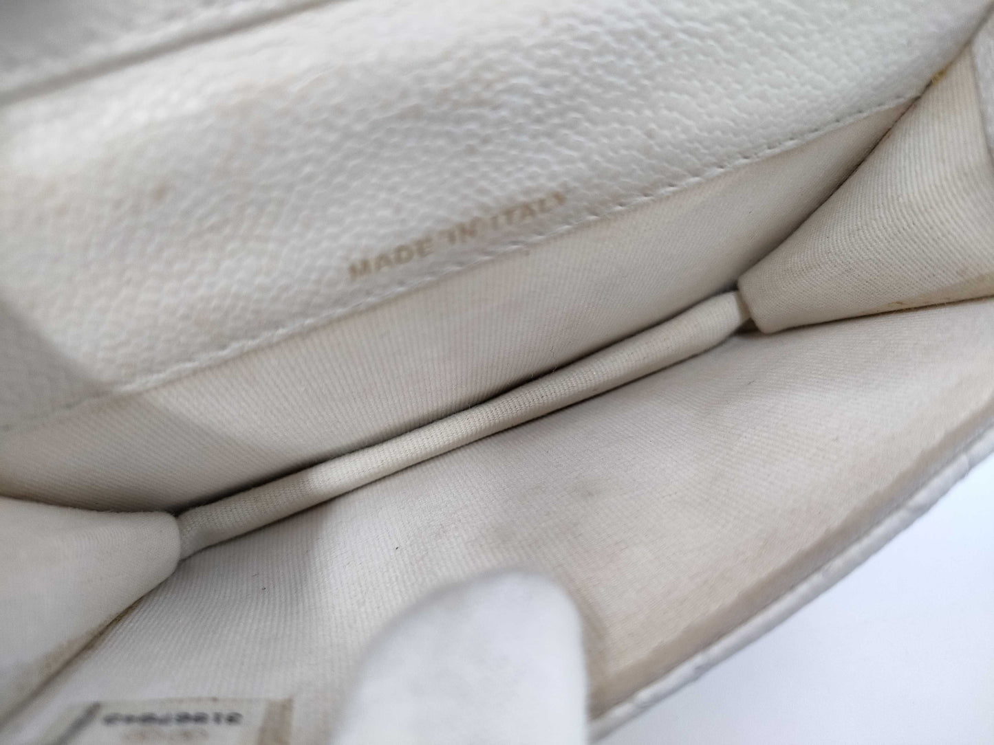 CHANEL Chain Shoulder Bag Mini White 31 Series Shoulder Bag