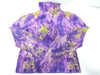ISSEY MIYAKE Tops High Neck Long Sleeve All-Over Print Tops