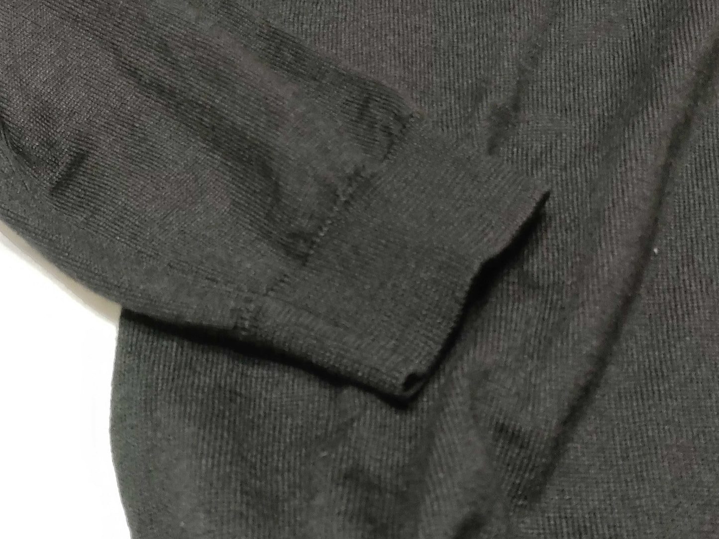 GUCCI Knit Sweater with Embroidered Logo, Size L, Tops