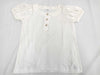 CHANEL Chanel Blouse with Ruffles and Coco Buttons, Size 34, Tops