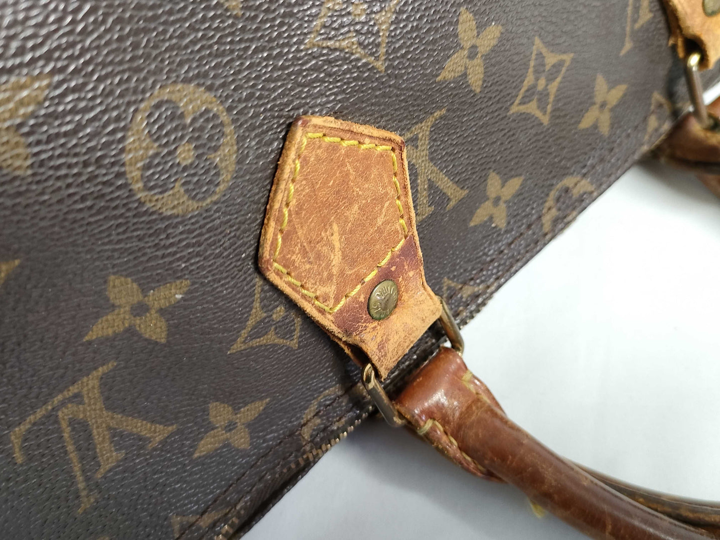 LOUIS VUITTON Monogram Speedy 35 M41524 / VI0972 Handbag