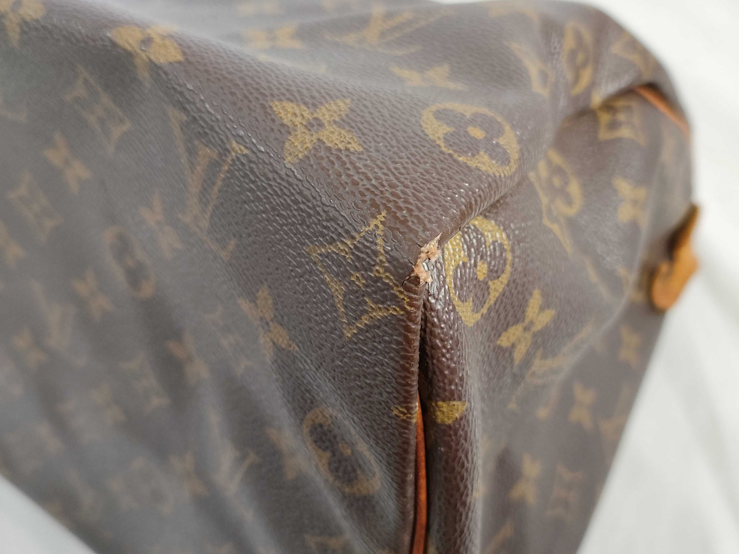 LOUIS VUITTON Monogram Speedy 35 M41524 / VI0972 Handbag