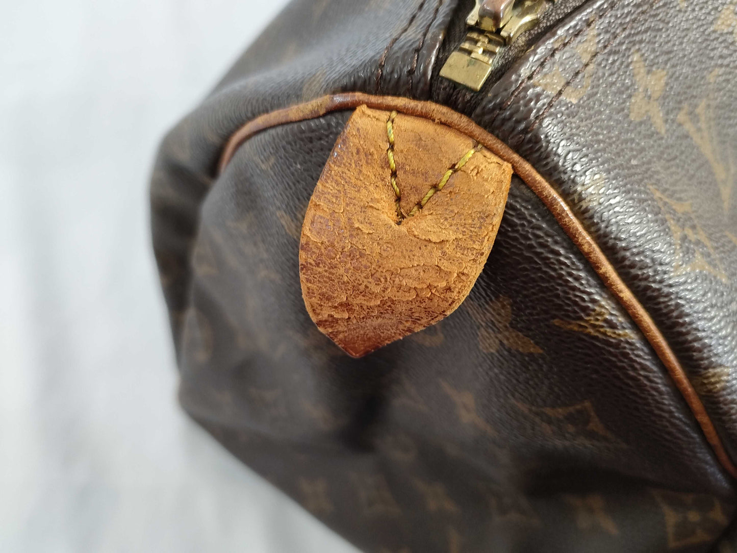 LOUIS VUITTON Monogram Speedy 35 M41524 / VI0972 Handbag