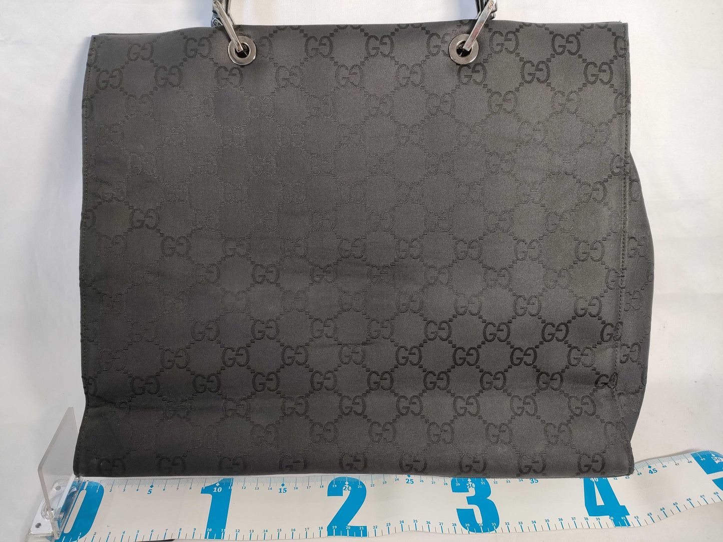 GUCCI Bamboo Tote Bag Black