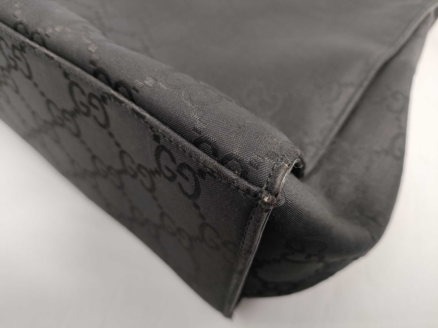 GUCCI Bamboo Tote Bag Black