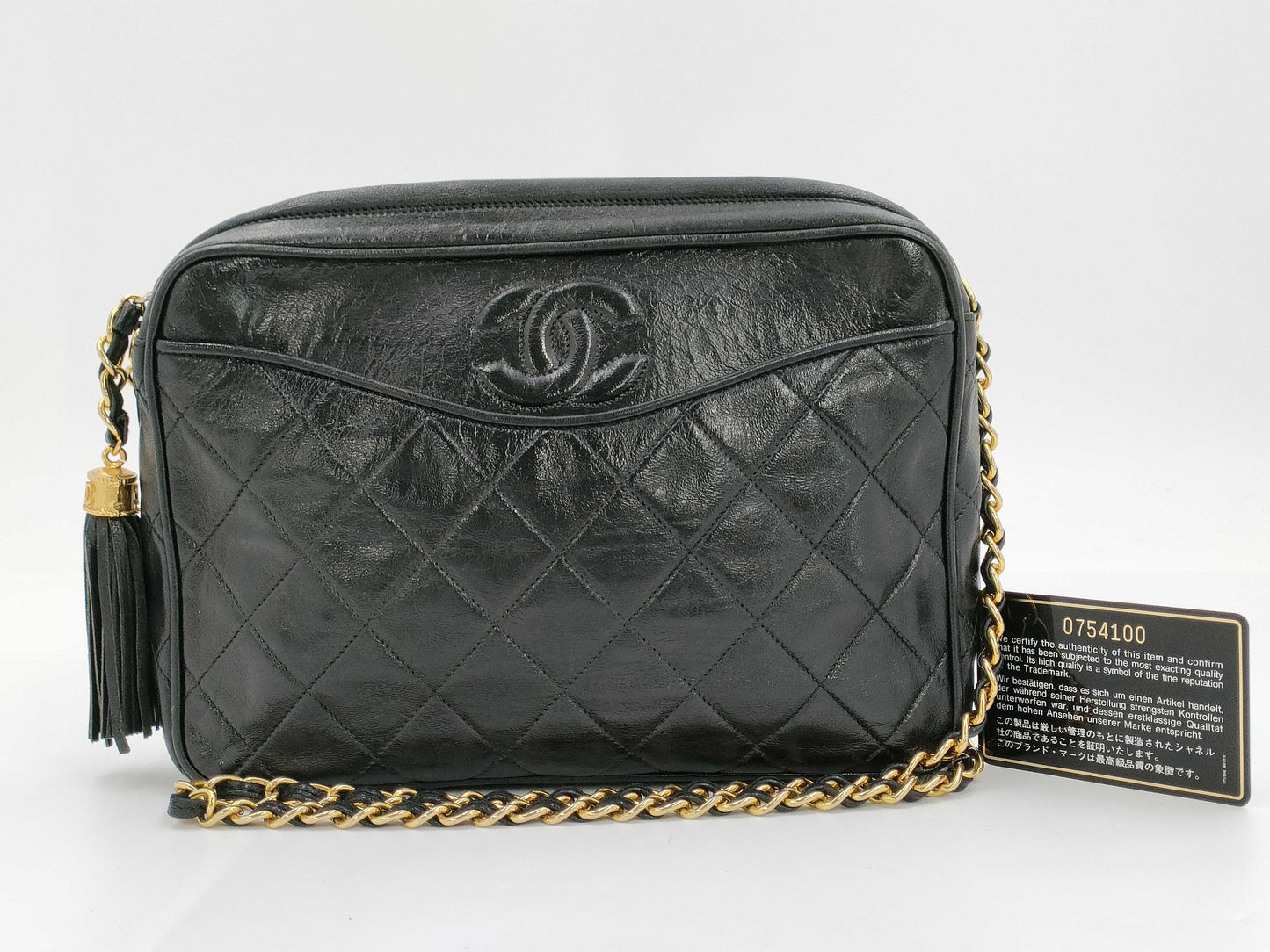 CHANEL Matelasse Chain Shoulder Bag Lambskin Shoulder Bag