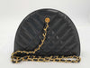 CHANEL Matelasse Chain Shoulder Bag Lambskin Round Shoulder Bag