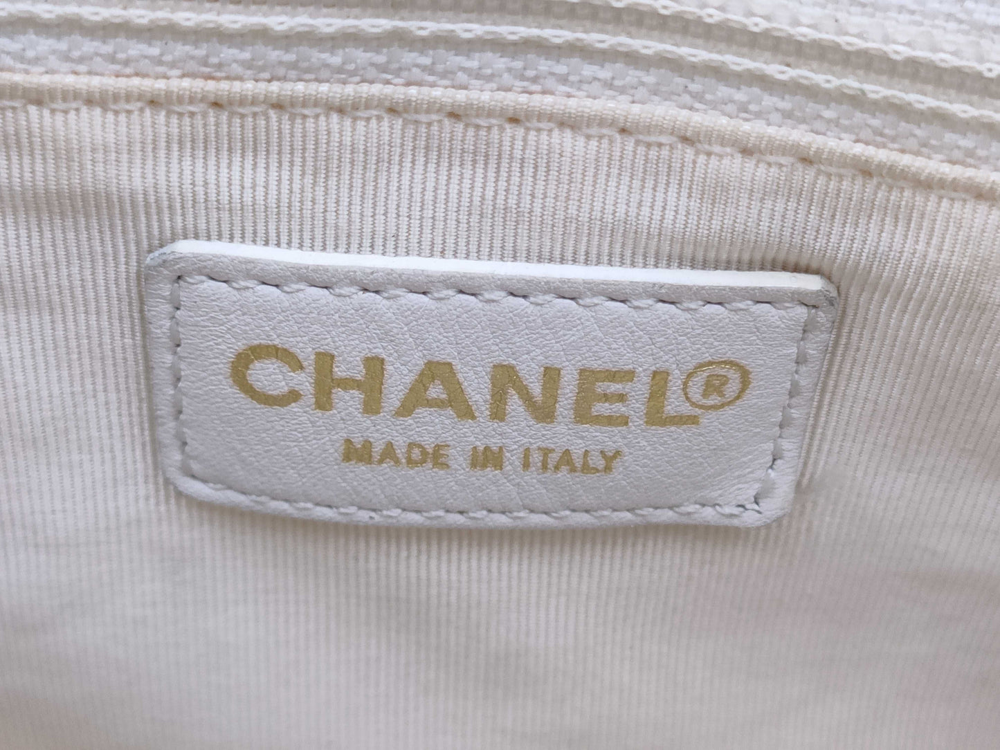 CHANEL Wild Stitch Bag Lambskin Handbag