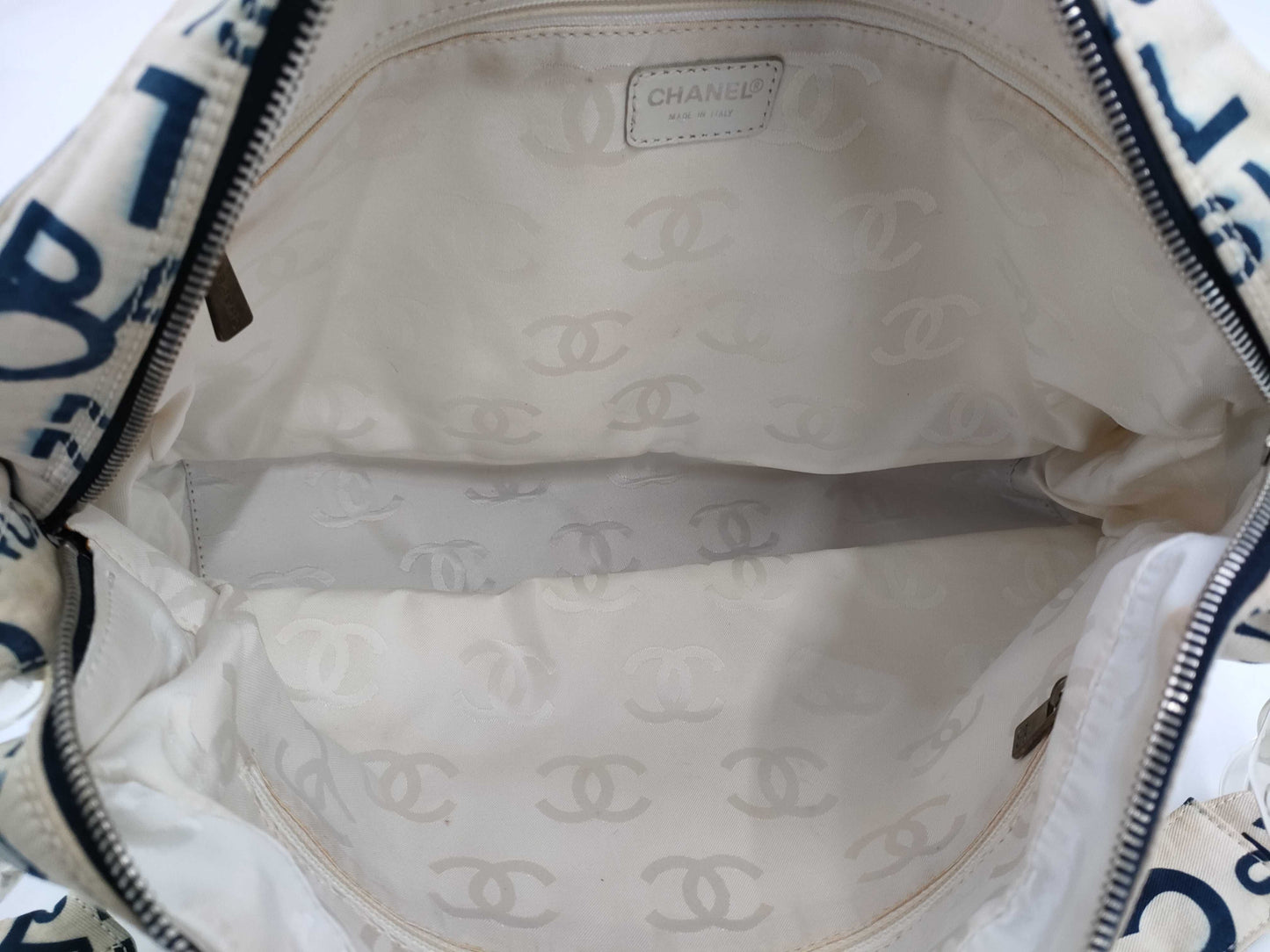 CHANEL Shoulder Canvas Shoulder Bag