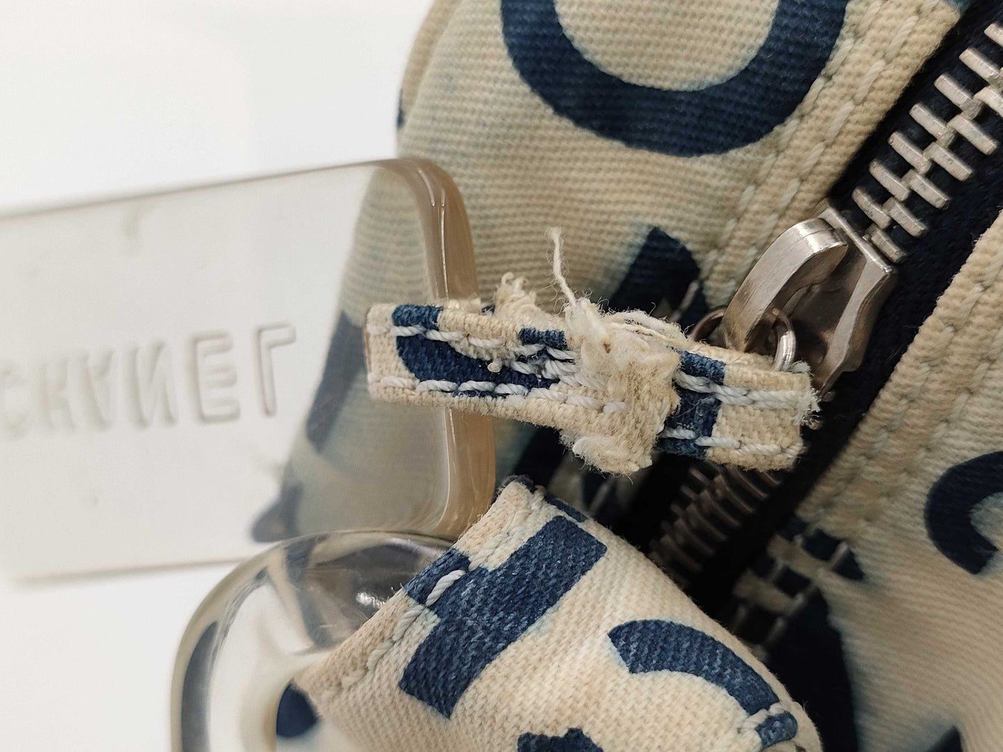 CHANEL Shoulder Canvas Shoulder Bag