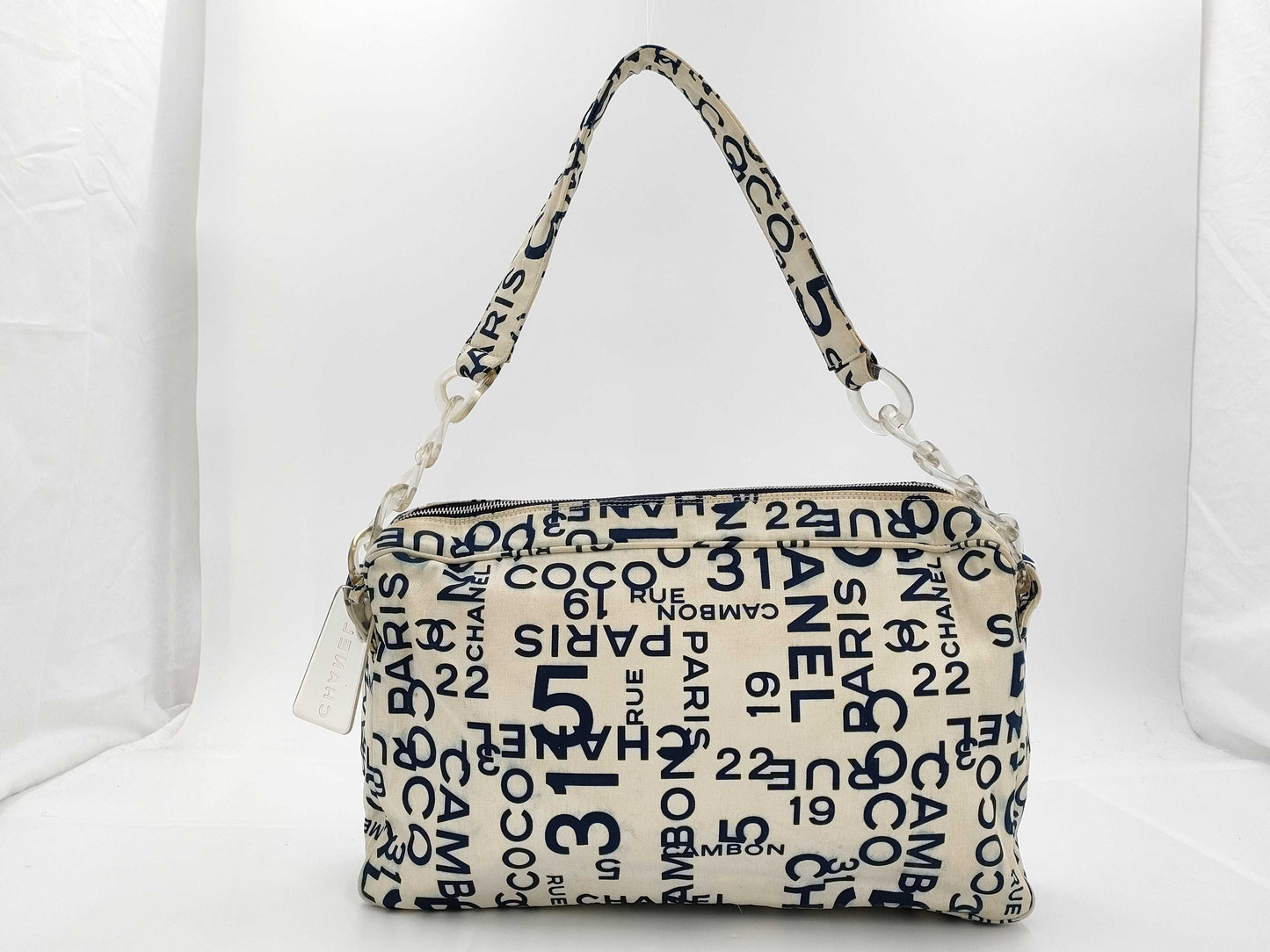 CHANEL Shoulder Canvas Shoulder Bag