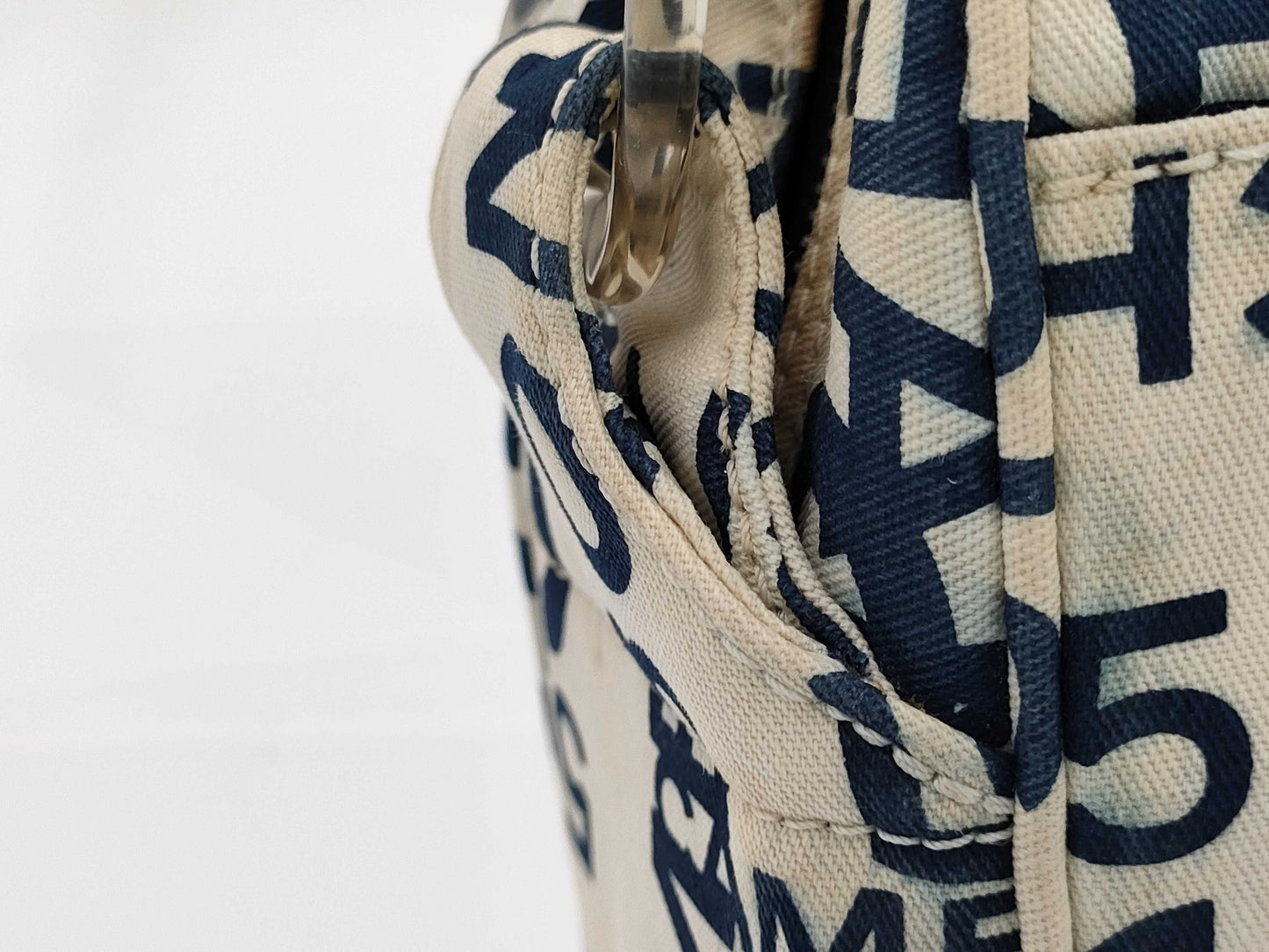 CHANEL Shoulder Canvas Shoulder Bag