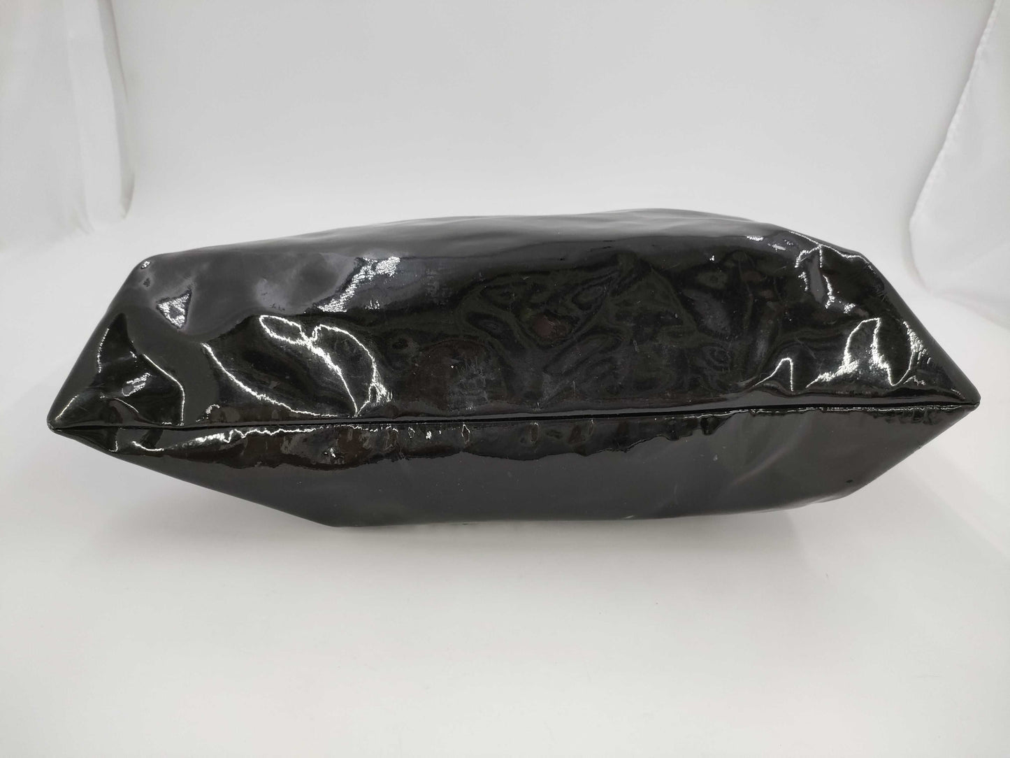 CHANEL Patent Leather Bonbon Chain Shoulder Bag