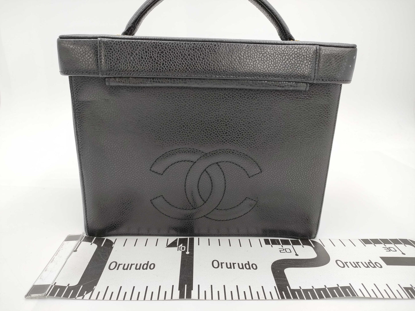 CHANEL Vanity Bag Caviar Skin Vanity Bag