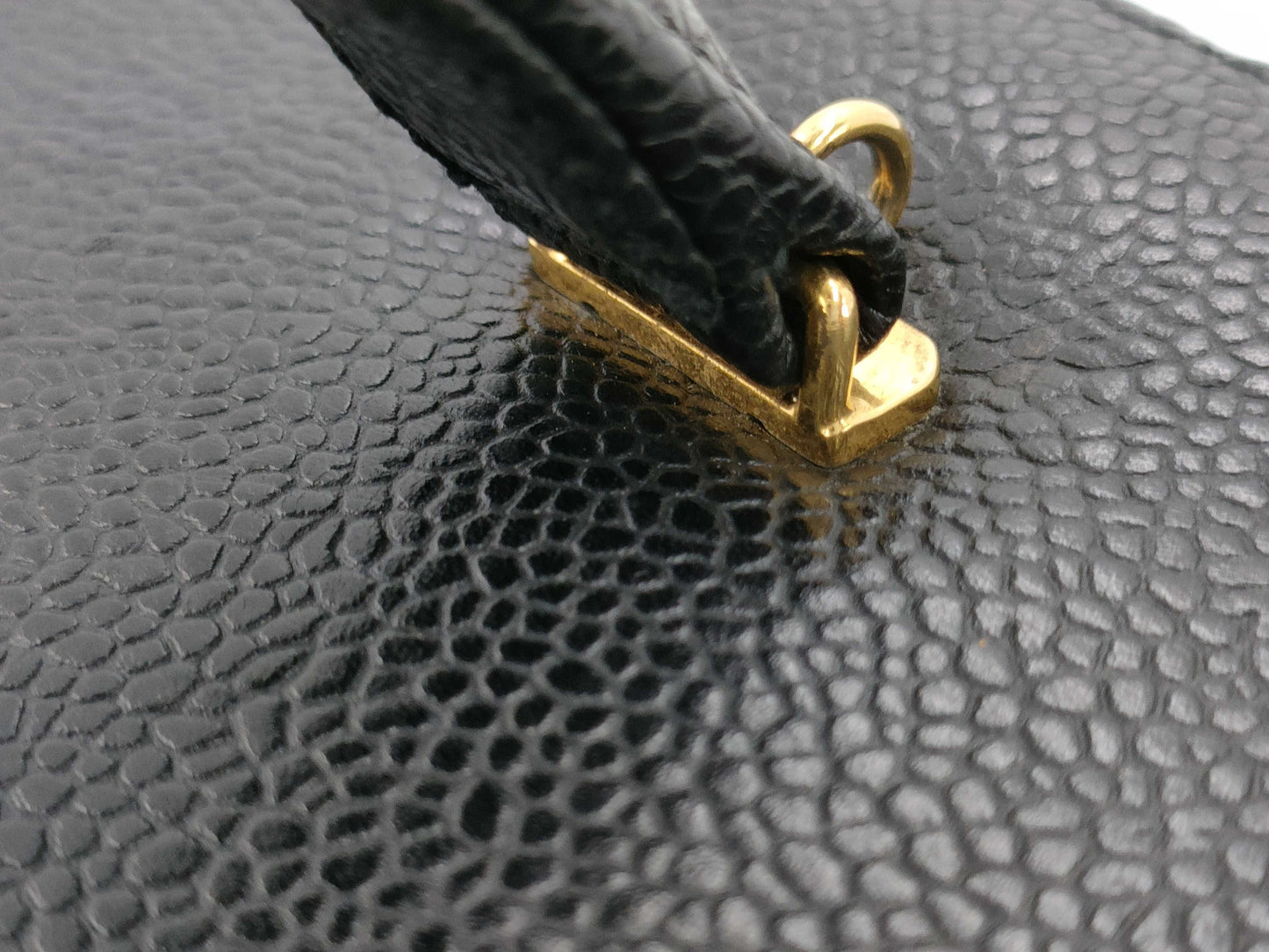 CHANEL Vanity Bag Caviar Skin Vanity Bag