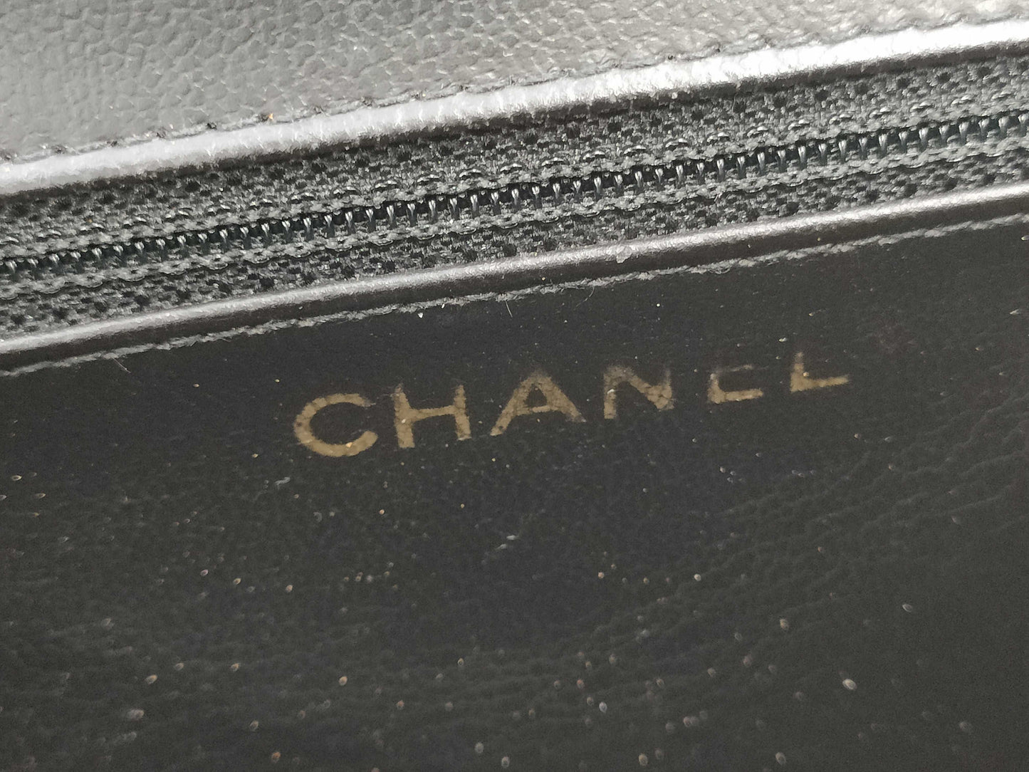 CHANEL Vanity Bag Caviar Skin Vanity Bag
