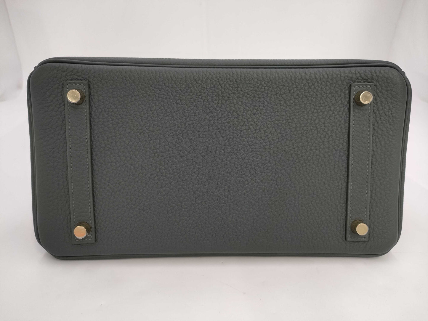 HERMES Birkin 30K Stamped Vert Amande Gold Hardware Handbag