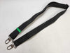 LOUIS VUITTON Louis Vuitton Signature Adjustable Strap, Black/Green, Silver Hardware, 95*4.5*0.5cm Strap