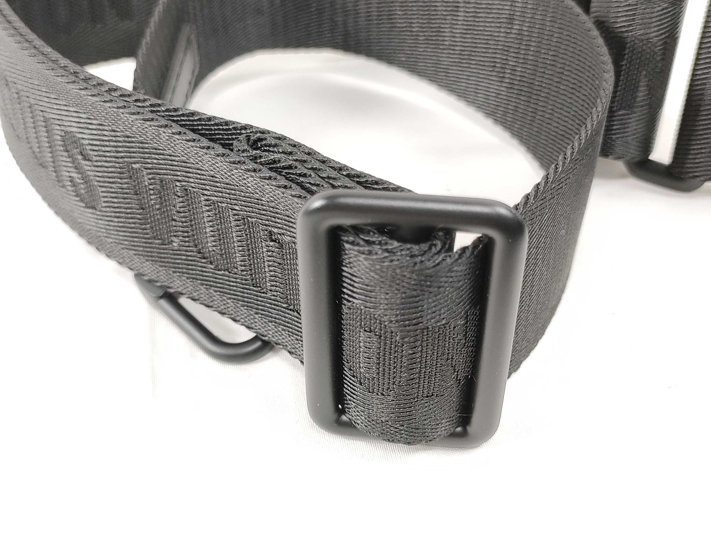LOUIS VUITTON Louis Vuitton Signature Adjustable Strap, Black with Black Hardware, 95*4.5*0.5cm Strap